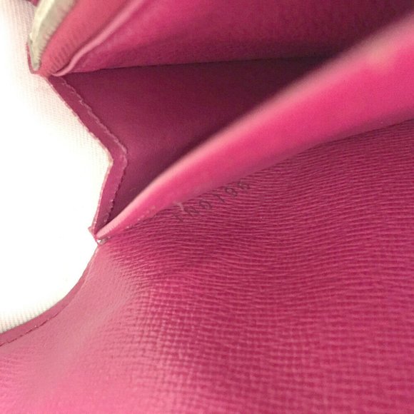 Louis Vuitton Epi Twist Pink Leather Long Bifold - Picture 9 of 10